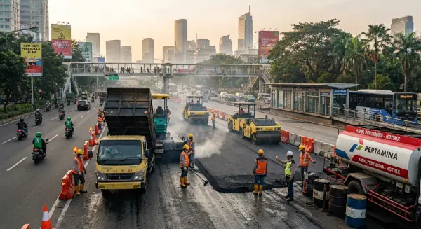 aspal pertamina memiliki sejumlah karakteristik yang berbeda