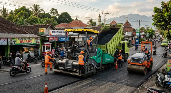 jasa pengaspalan bandung mengerjakan proyek di kabupaten bandung