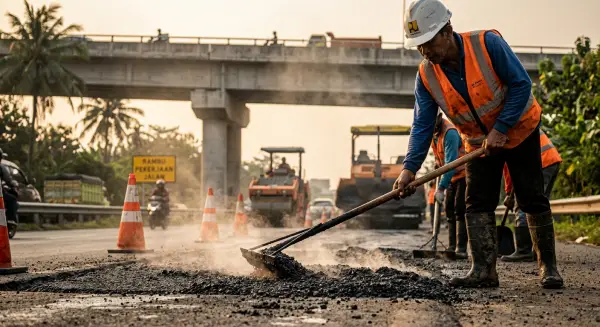 jasa pengaspalan cikarang juga menerima jasa perbaikan aspal jalan
