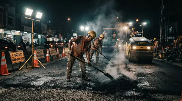 jasa pengaspalan cilegon selalu mempunyai tenaga profesional untuk jasa pengaspalan