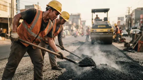jasa pengaspalan cilegon selalu mempunyai tenaga profesional