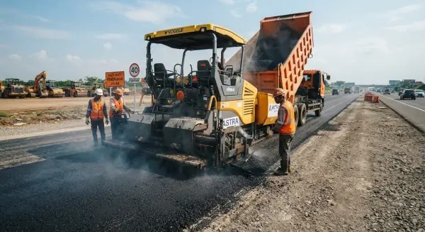 jasa pengaspalan purwakarta mengerjakan proyek tol panjang