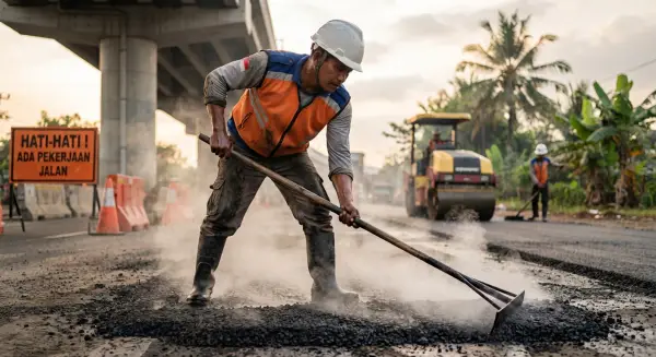 jenis aspal mempengaruhi hasil jadi pengaspalan jalan