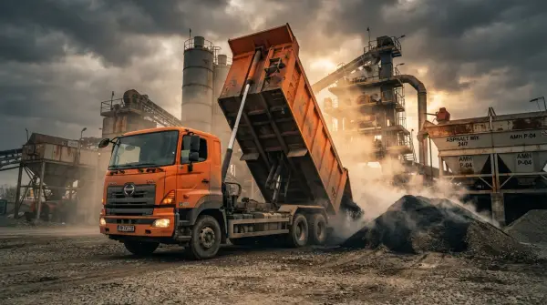 pabrik asphalt mixing plant selalu menyediakan aspal fresh terbaru