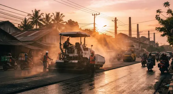 aspal sand sheet merupakan aspal pilihan terbaik untuk pengaspalan jalan
